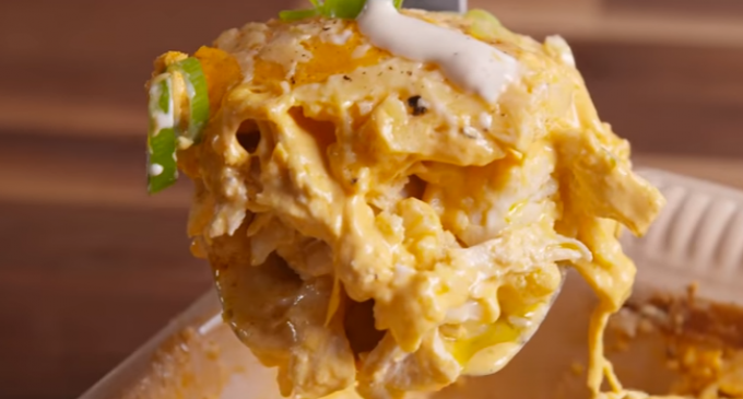 This Was The Best Buffalo Chicken Casserole We Ever Had In Our Entire Life!