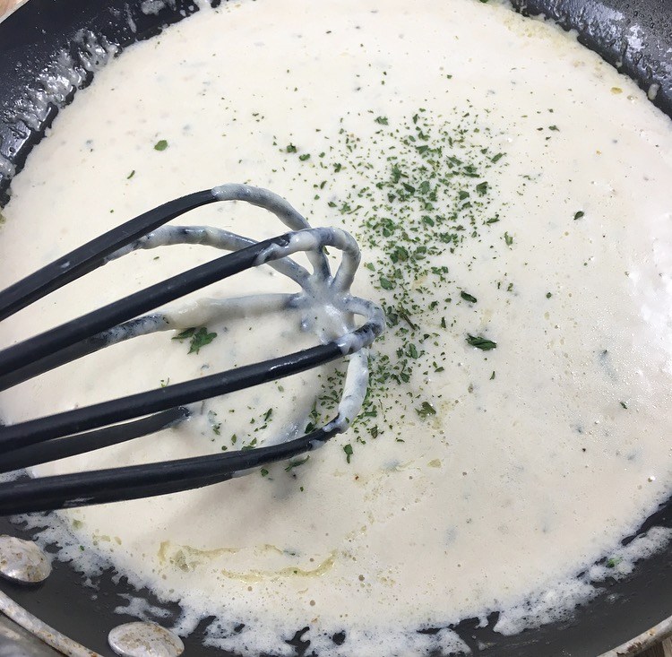 This Butter & Garlic Cream Sauce Only Needs Five Simple Ingredients