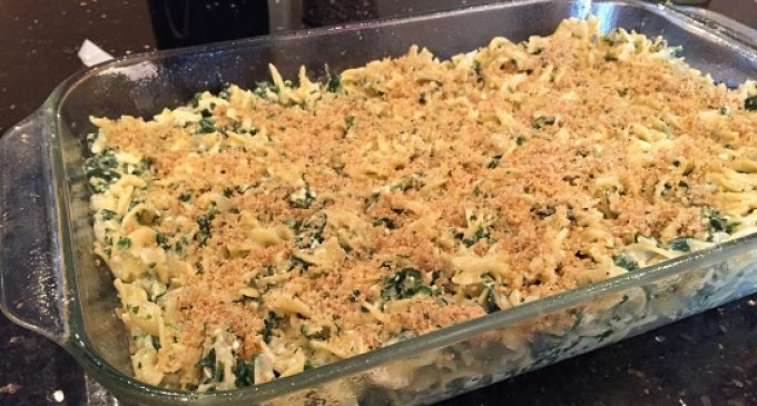 Looking For That Perfect Casserole To Make For The Upcoming Holidays? This Spinach Kugel  Is Perfect