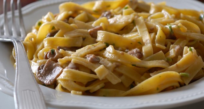 We Couldn’t Believe What They Added To This Pasta Dish But It Was Incredible!