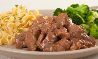 These Tender Beef Tips  With Gravy Were So Delicious, We Couldn’t Resist Having A Second Helping!