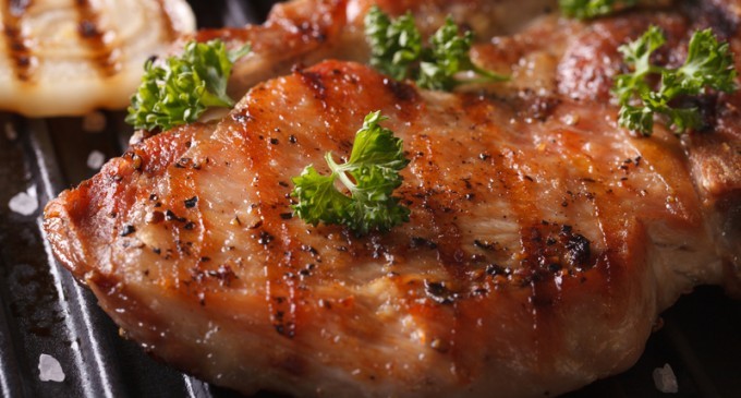 We Just Added A Secret Ingredient To Our Grilled Pork Chop Recipe & It Made A Big Difference In Flavor & Texture