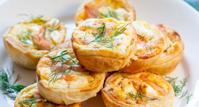 These Mini Salmon Quiches Are The Most Amazing Appetizer, We Couldn’t Believe How Easy They Were!