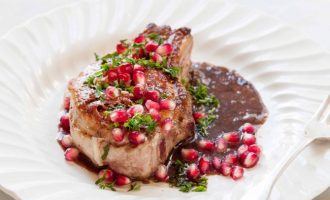 We Added a Pomegranate Glaze to Our Pork Chops and Still Can’t Believe How Amazing They Taste!