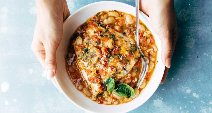 This Garlic Basil Barramundi Skillet Dish Proves Ethnic Eating Can Be Delicious!