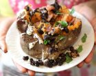This Stuffed Ranchero Sweet Potato Takes Things To Up A Notch And It Is Unbelievably Flavorful!