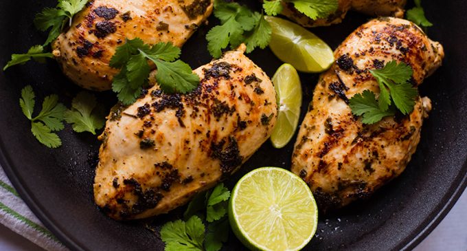 The Glaze On This Cilantro Lime Chicken Makes It So Flavorful And Mouthwatering!