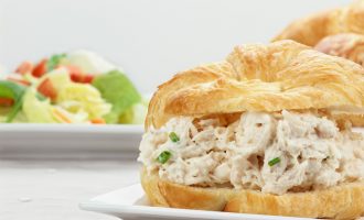 These Chicken Salad Croissants Are Made With Simple Ingredients But The Flavor Is Amazing!