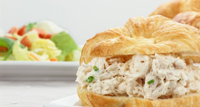 These Chicken Salad Croissants Are Made With Simple Ingredients But The Flavor Is Amazing!