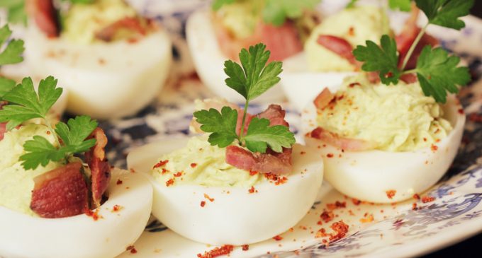 These Sour Cream Deviled Eggs Take Traditional Deviled Eggs Up A Notch