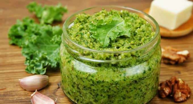 This Kale Pesto Goes Well With Just About Any Pasta Dish and the Flavor is Simply Amazing!