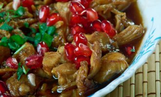 This  Classic Persian Chicken Stew With Walnut And Pomegranate Sauce Is So Hearty And We Couldn’t Believe How Much Flavor It Had!