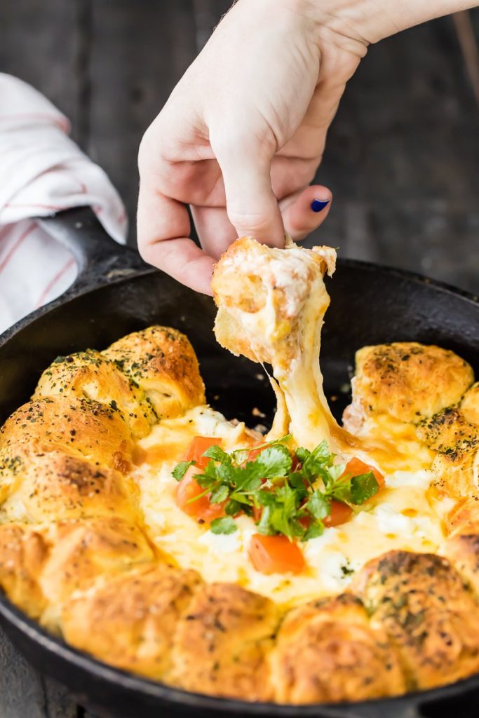 skillet-spicy-bean-and-cheese-dip-with-pull-apart-bread-7-of-11
