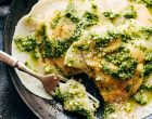 This Jumbo Butternut Squash Ravioli with Kale Pesto Just Might Be The Best Pasta Dish We Have Ever Had, It Is Divine!