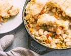 Chicken Pot Pie For A Busy Weeknight: It Is Made In A Skillet In Minutes And Tastes Amazing!