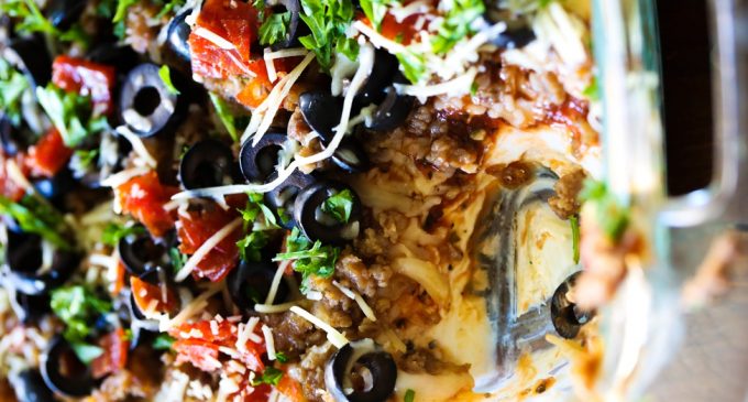 This 7-Layer Italian Dip is Loaded With Flavor