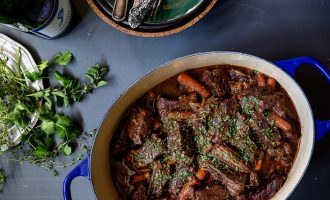 Raise Your Glass! These Wine Braised Short Ribs Are the Perfect Centerpiece to Any Meal!