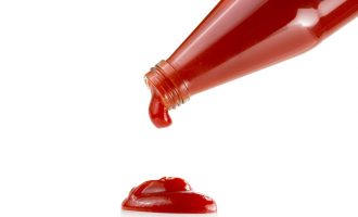 According to science this is the best way to get ketchup out of the bottle. Yes, there really was a study.