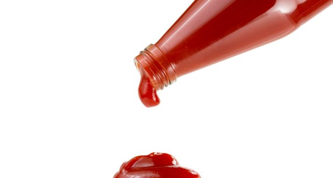 According to science this is the best way to get ketchup out of the bottle. Yes, there really was a study.