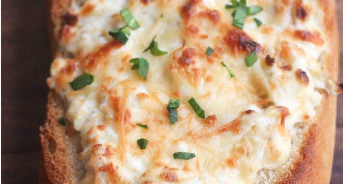 This Artichoke Dip Stuffed Bread Is So Fantastic And Is The Perfect Appetizer
