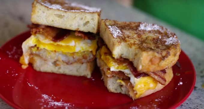 This Amazing Sandwich Proves That French Toast Isn’t Just for Breakfast!