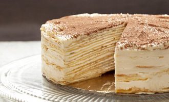 This Decadent Tiramisu Crepe Cake Will Blow Your Mind
