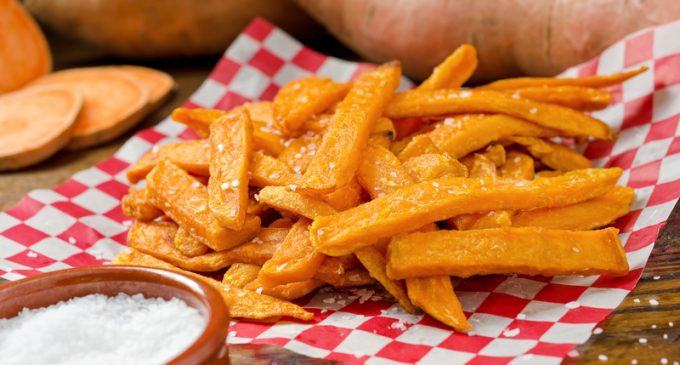 These Sweet Potato Fries Are Crispy And Delicious And They Make For One Amazing Side!