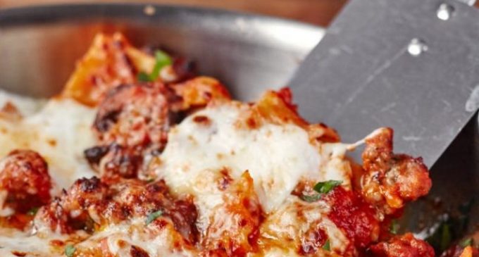 Mover Over Traditional Lasagna: This Skillet Version Is So Easy It May Change How Lasagna is Cooked