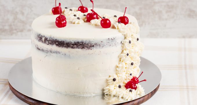 This Honey and Almond Naked Cake Is Sophisticated But Decadent