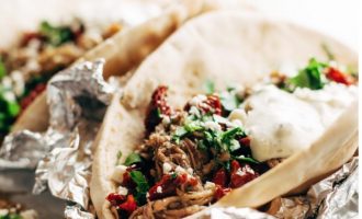 A Greek Pork Pita That Will Blow Everyone’s Mind