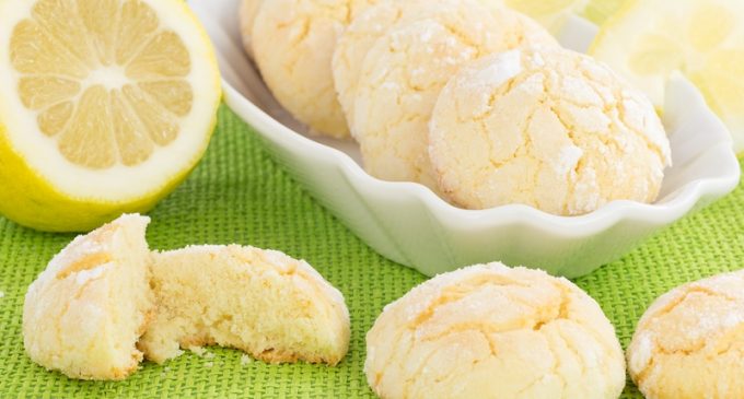 These Lemon Drop Cookies Have a Rather Unconventional Topping