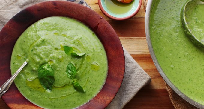 This Zucchini Soup is Creamy and Zesty!