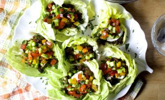 These Lettuce Wraps With Spiced Lamb and Lentils Are Perfect for Lunch or Dinner