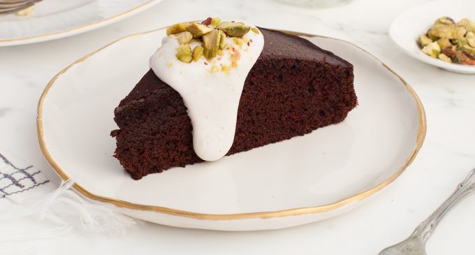 Dark Chocolate Olive Oil Cake