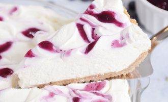 One Bite of This No-Bake Lemon Blueberry Cheesecake and We Were Hooked