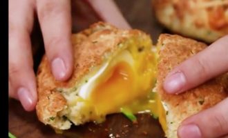 Egg Stuffed Biscuits are as Amazing As They Sound