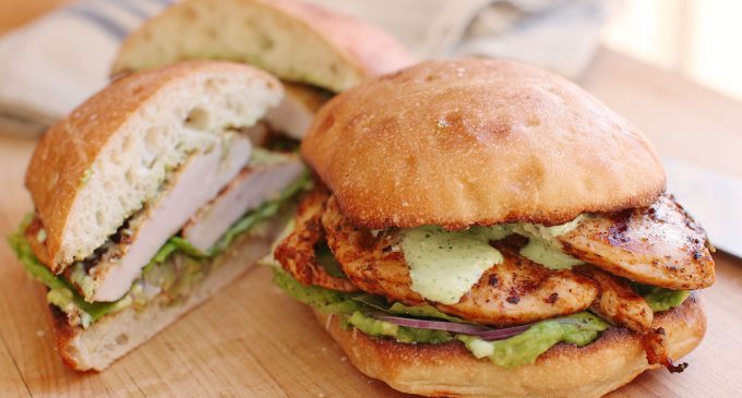 This Grilled Peruvian Chicken Sandwich Is Our Favorite Lunch!