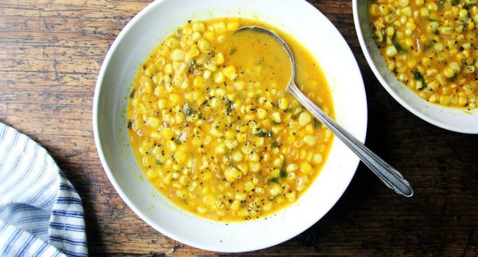 Make This Savory Corn Soup In 4 Simple Steps