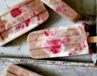 These Chocolate Raspberry Mocha Swirl Popsicles Come With a Jolt of Caffeine!