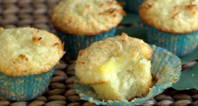 Get a Taste of the Tropics With These Pina Colada Muffins
