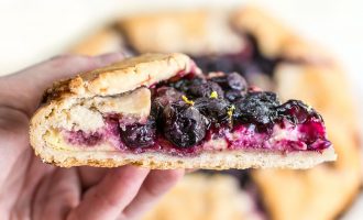 This Lemon Blueberry Cream Cheese Galette is the Best Dessert I’ve Had This Week