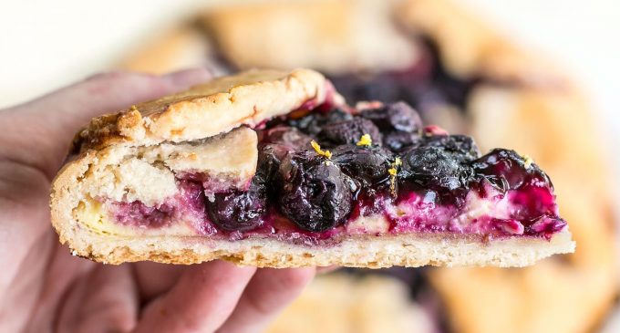 This Lemon Blueberry Cream Cheese Galette is the Best Dessert I’ve Had This Week