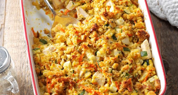 Chicken Zucchini Casserole Recipe