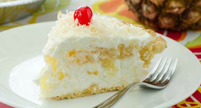 This Pina Colada Pie is Downright Heavenly!