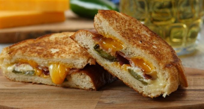 Jalapeno Popper Grilled Cheese