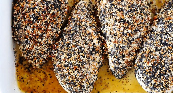 Add Some Spice to Dinner to With This Everything Bagel Chicken