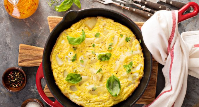 Look Forward to Breakfast With This French Onion Frittata