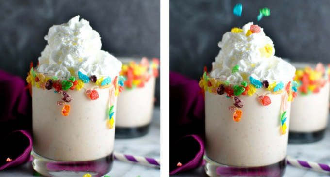 This Vodka and Cereal Milkshake Is Our New Guilty Pleasure