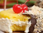 Pina Colada Ice Cream Sandwiches