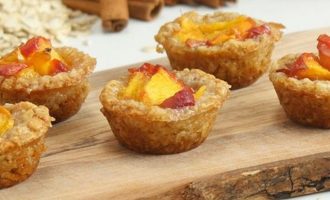 These Peach Cobbler Cups Are a Tasty New Spin on an Old Favorite